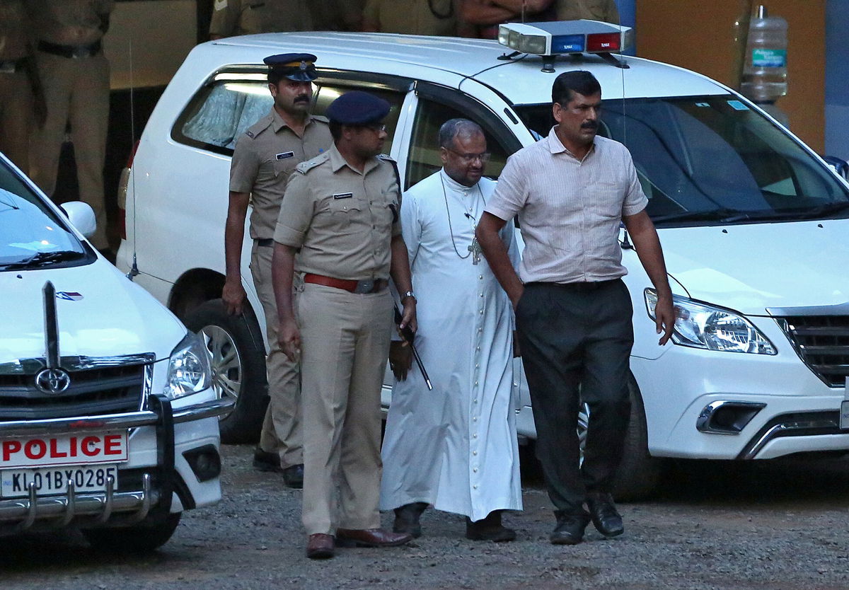 <i>Sivaram V/Reuters</i><br/>An Indian court on January 14 acquitted Catholic Bishop Franco Mulakkal