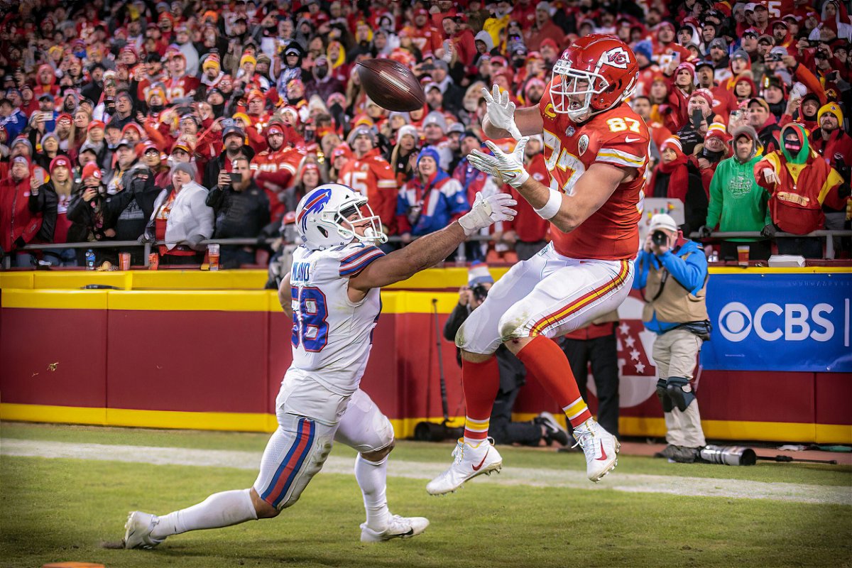 <i>William Purnell/Icon Sportswire/Getty Images</i><br/>The most-watched of the four games was on January 23 game Bills-Chiefs nailbiter on CBS