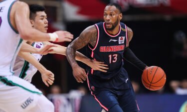 Sonny Weems has been racially abused by fans in China. Weems has played for the Guangdong Southern Tigers in China since 2018.