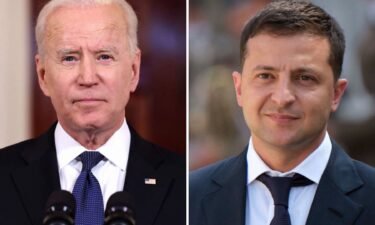 President Joe Biden told Ukrainian President Volodymyr Zelensky on January 2