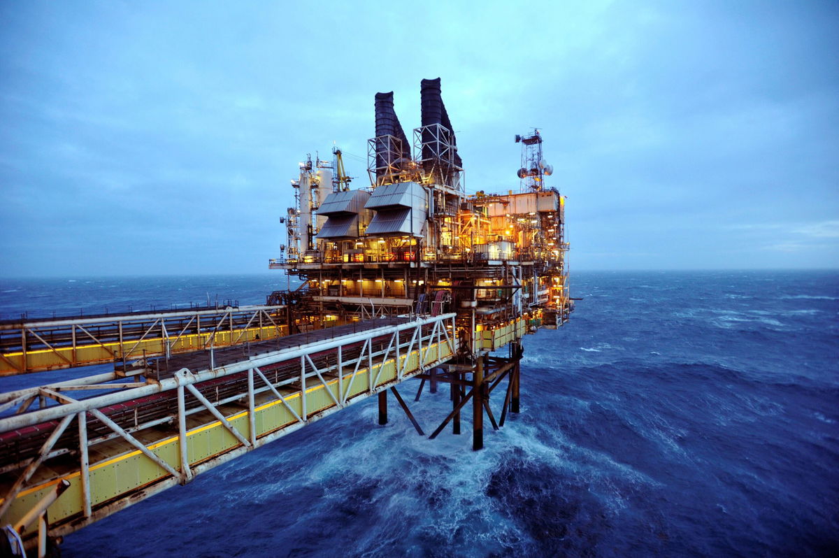 <i>Andy Buchanan/Pool/Reuters</i><br/>A section of the BP Eastern Trough Area Project (ETAP) oil platform is seen in the North Sea