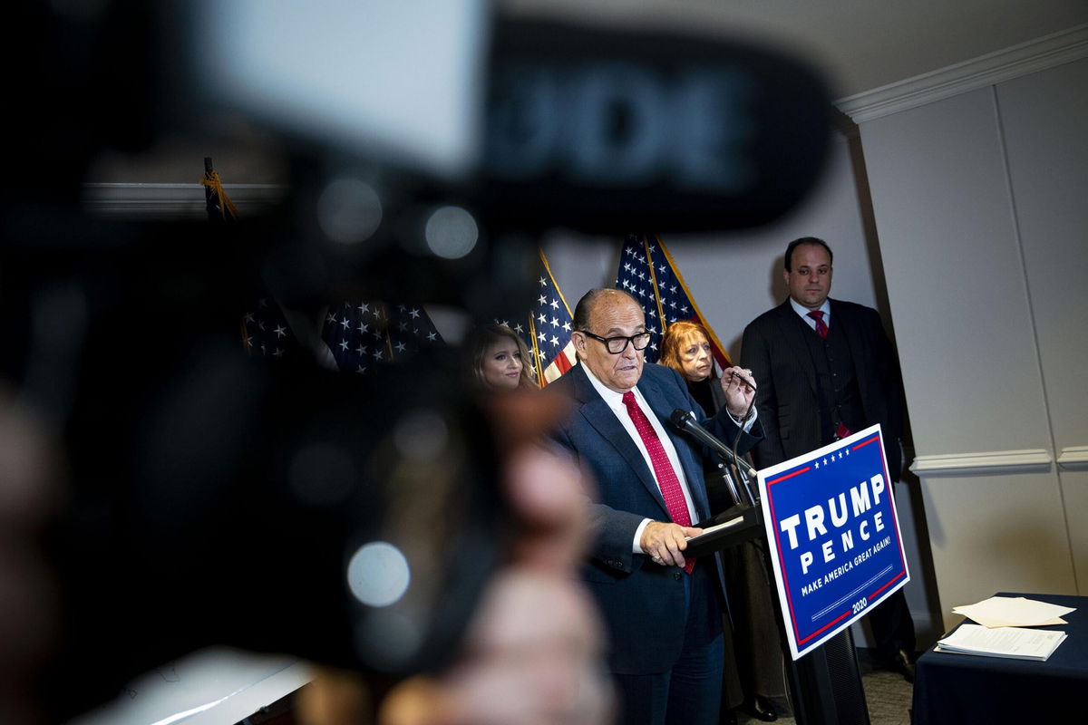 <i>Al Drago/Bloomberg/Getty Images</i><br/>The January 6 committee subpoenas Tuesday Rudy Giuliani