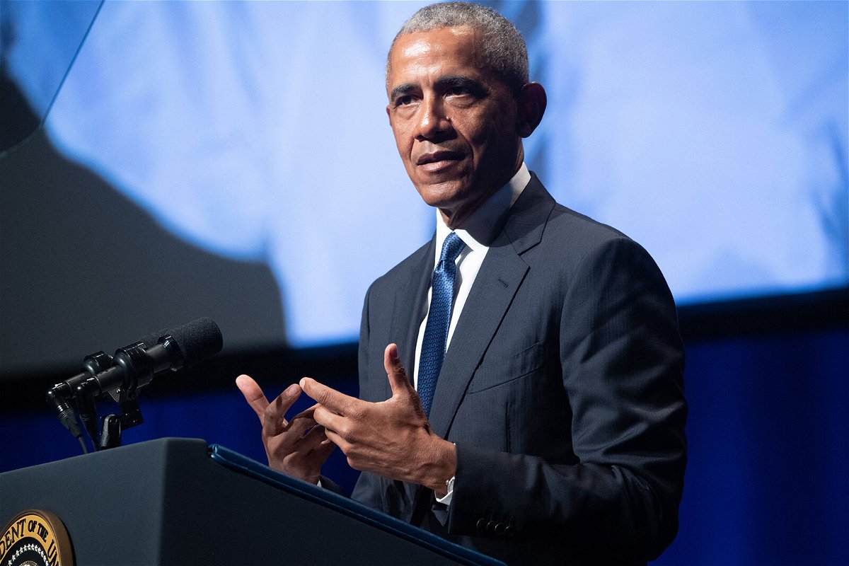 <i>Saul Loeb/AFP/Getty Images</i><br/>Former President Barack Obama is calling on the Senate to 