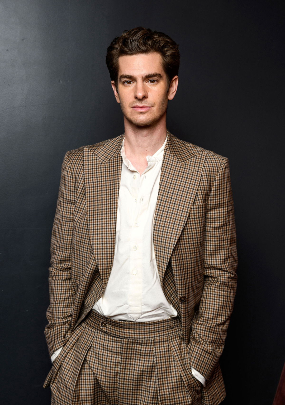 <i>Amanda Edwards/Getty Images</i><br/>Andrew Garfield repeatedly dismissed rumors he would appear in the latest 'Spider-Man' movie.