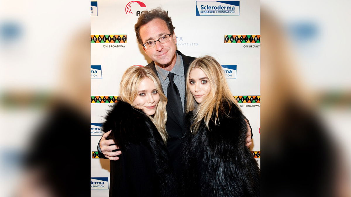 <i>Shawn Ehlers/WireImage/Getty Images</i><br/>Mary-Kate and Ashley Olsen are paying tribute to their TV dad.