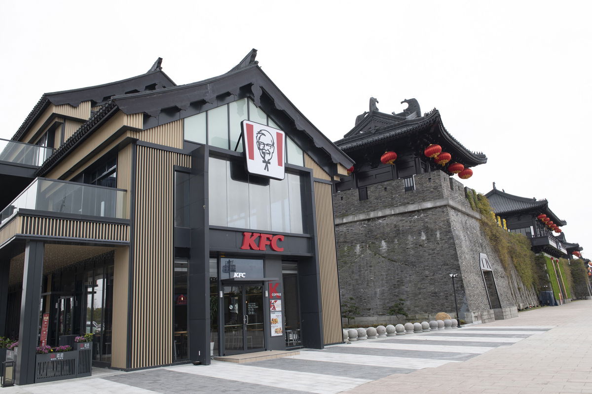 <i>Long Jingcha/Costfoto/Barcroft Media/Getty Images</i><br/>KFC is being accused of causing food waste in China amid recent concerns about food security