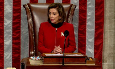 House Speaker Nancy Pelosi told reporters on Wednesday that Democrats are considering adding Covid-19 relief to the larger government funding bill