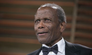 Sidney Poitier's death certificate indicates he died of heart failure. Poitier is here seen at the 2014 Vanity Fair Oscar Party on March 2