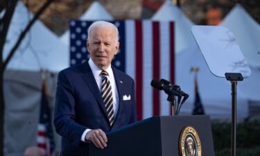 President Joe Biden has selected an ambassador to Ukraine but is waiting on the Ukrainian government's approval. Biden here speaks to a crowd at the Atlanta University Center Consortium on January 11