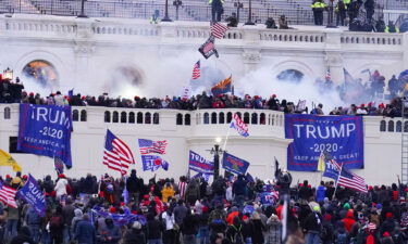 Rioters on the West Front at the U.S. Capitol on Jan. 6