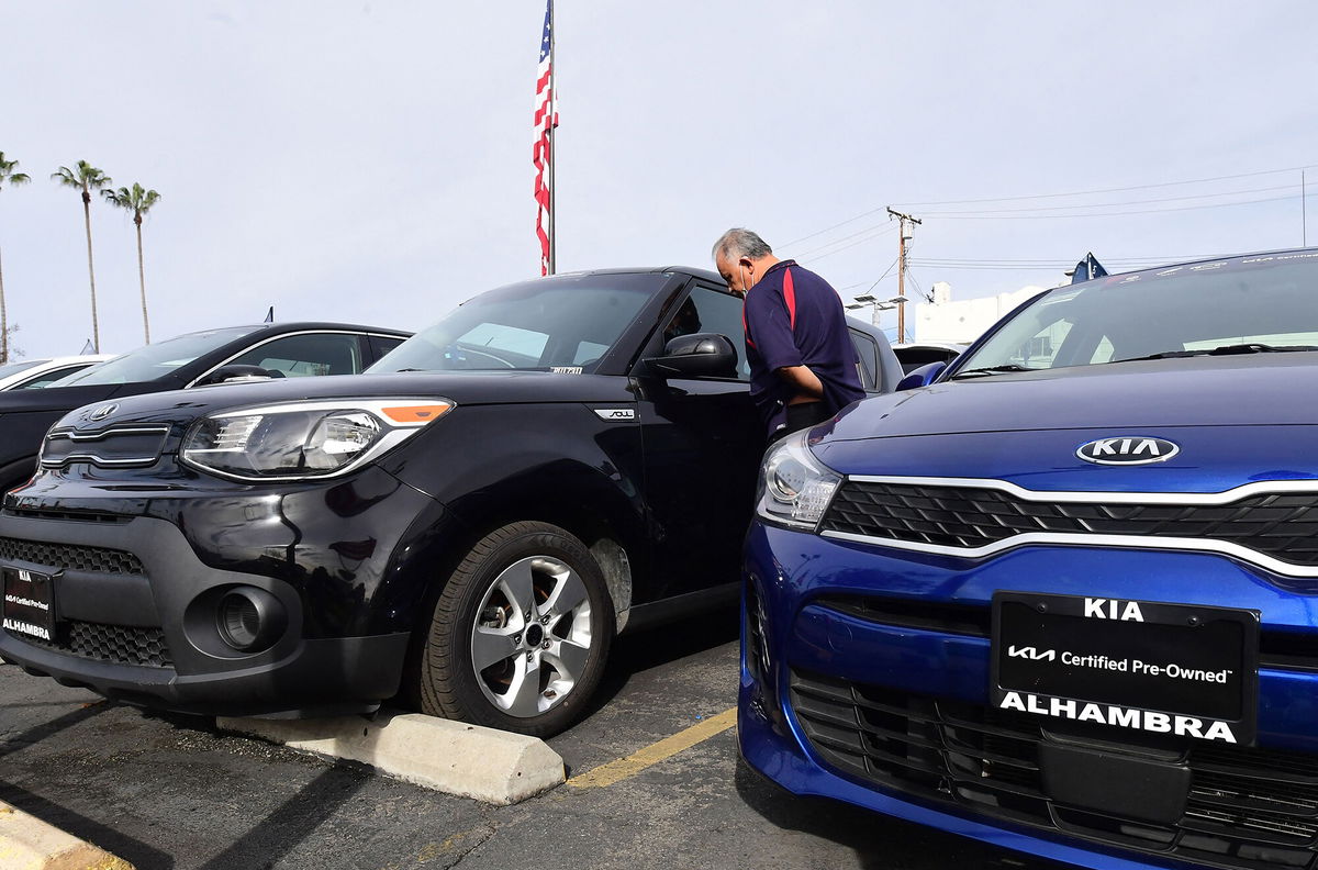 <i>Frederic J. Brown/AFP/Getty Images</i><br/>Relief from record high auto prices could be reportedly coming soon