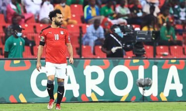 Mohamed Salah struggled to make much of an impact against Nigeria.