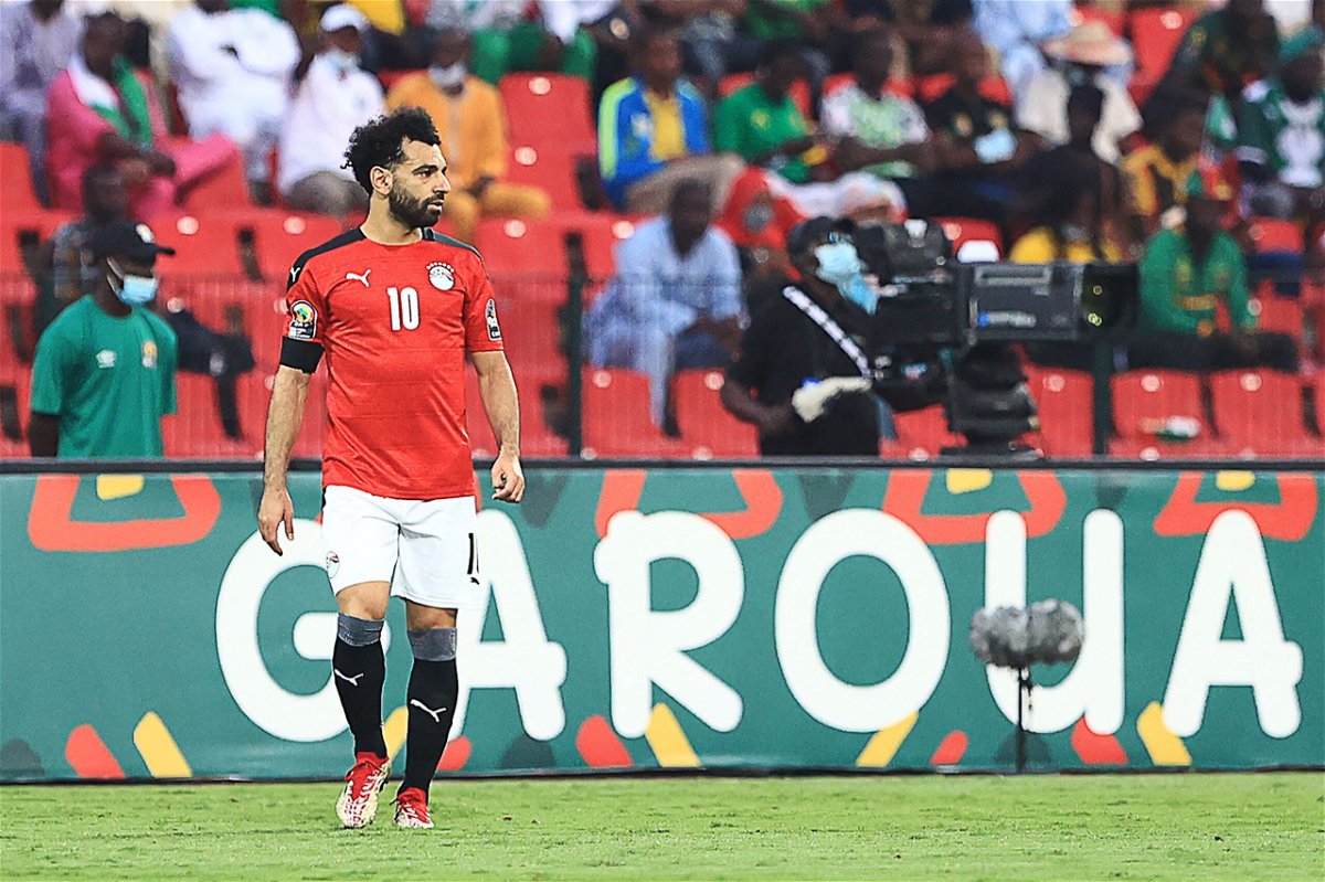 <i>Daniel Beloumou Olomo/AFP via Getty Images</i><br/>Mohamed Salah struggled to make much of an impact against Nigeria.