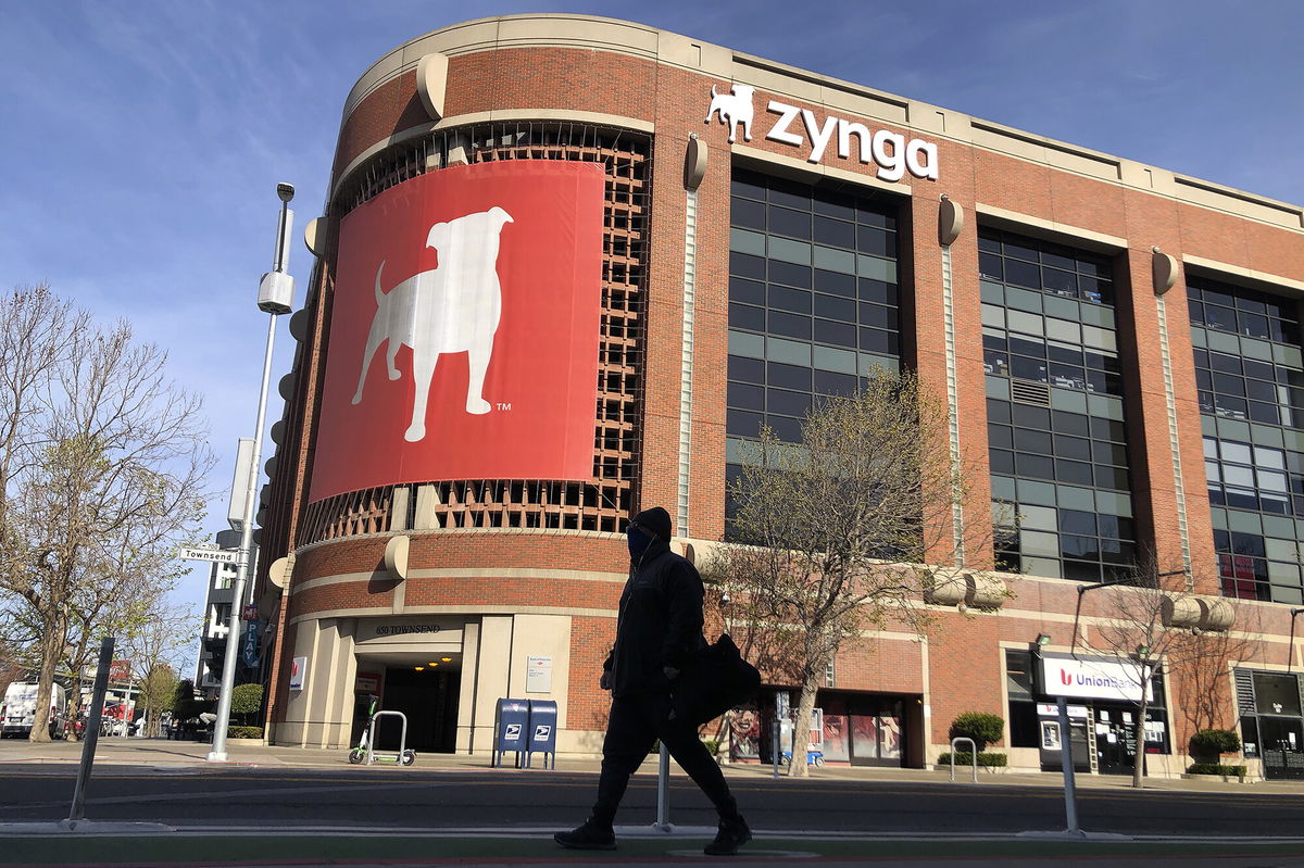 <i>Jeff Chiu/AP</i><br/>Take-Two said Monday it is buying Zynga in a cash-and-stock deal valued at $12.7 billion