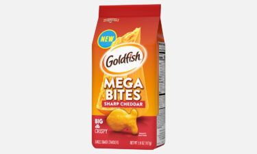 Goldfish Mega Bites are marketed to adults.