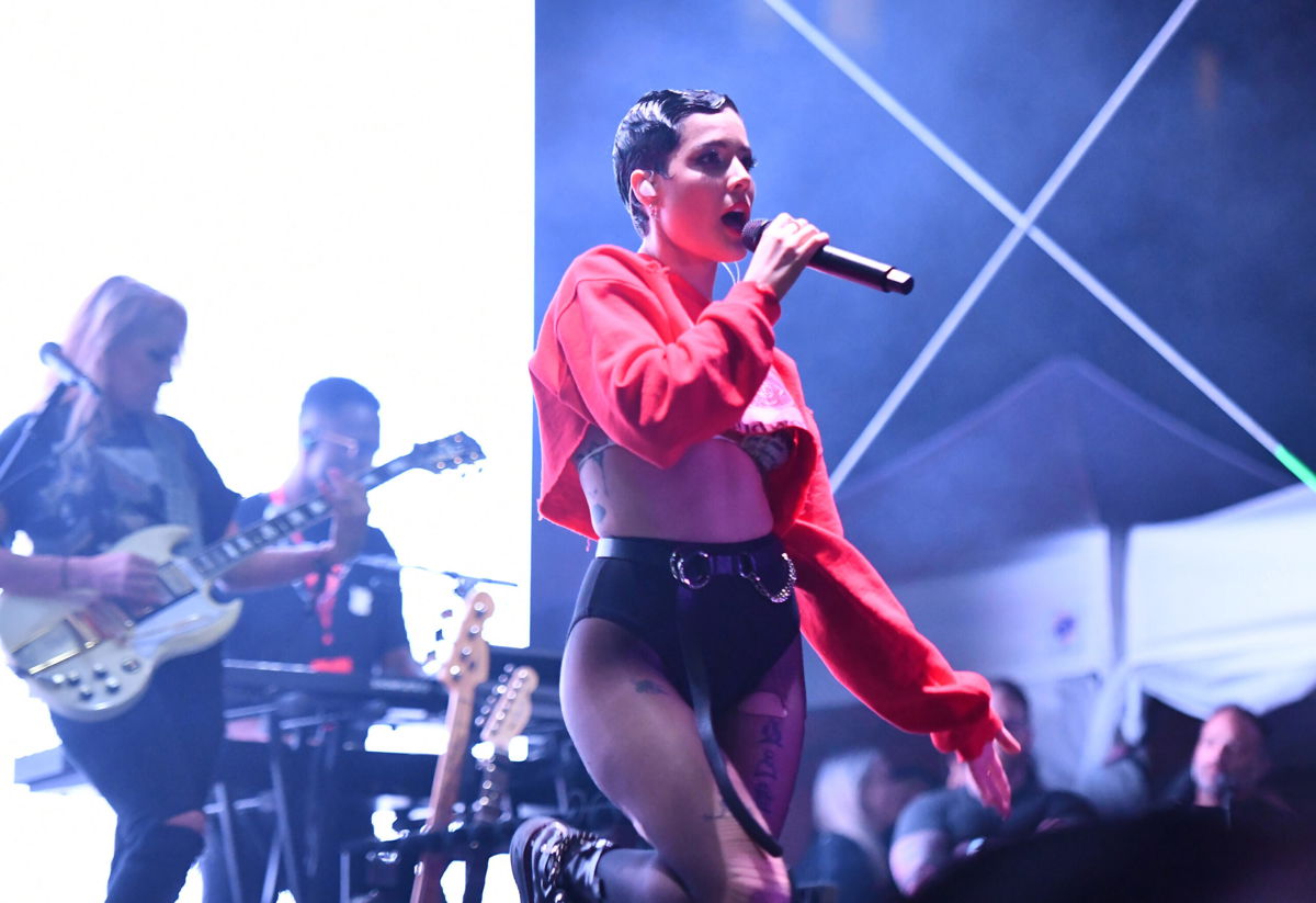 <i>Noam Galai/Getty Images for BudX</i><br/>Halsey announces world tour taking place at only outdoor venues. Halsey here performs at Night Two of BUDX Miami by Budweiser on February 02
