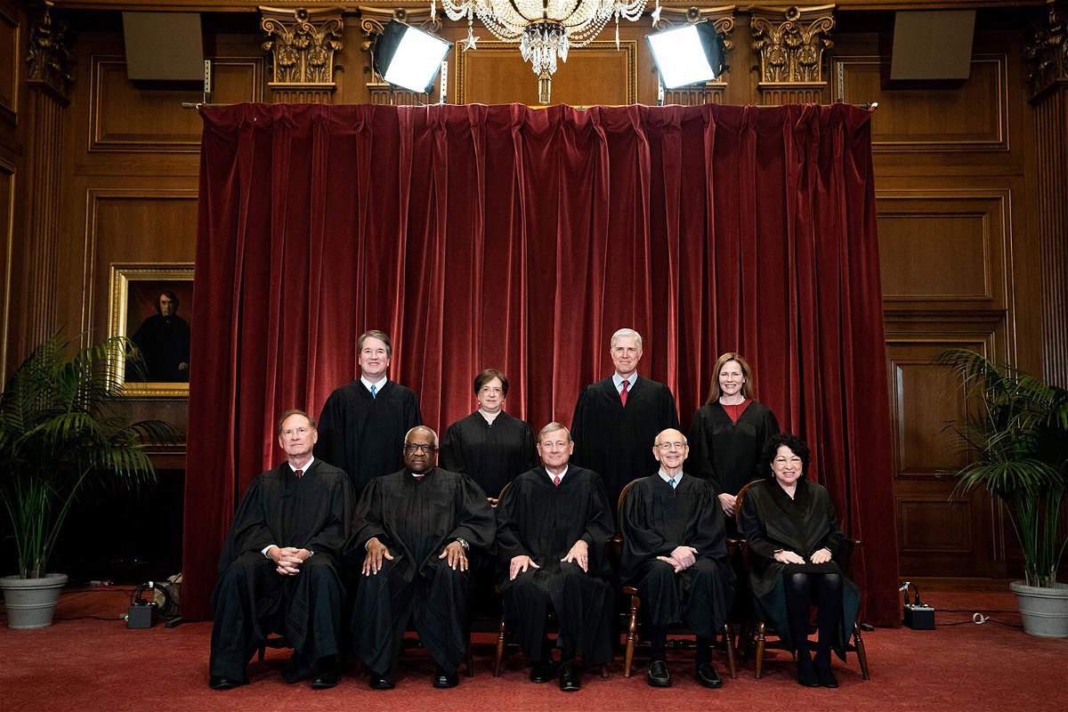 <i>Erin Schaff/Pool/AFP/Getty Images</i><br/>All nine Supreme Court justices have received a Covid-19 booster shot