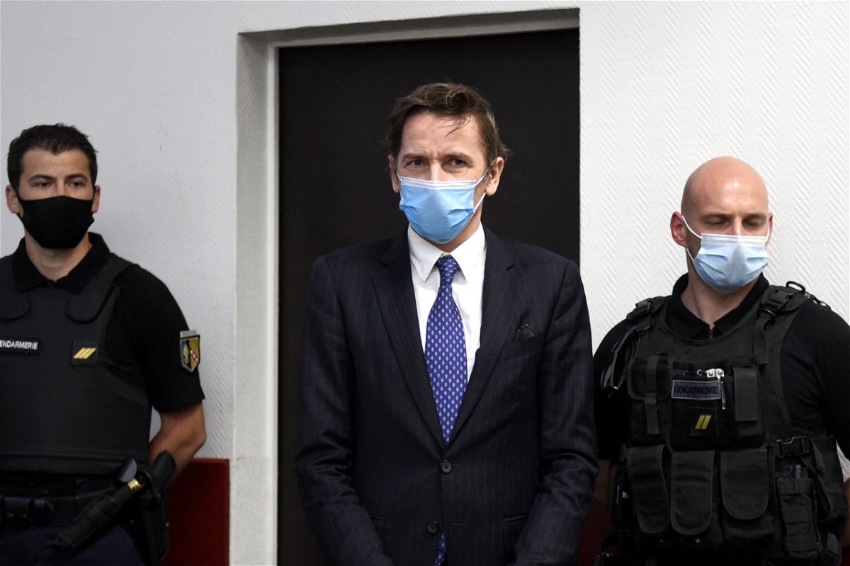 <i>AFP/Getty Images</i><br/>Rémy Daillet-Weidemann (center) is accused of 