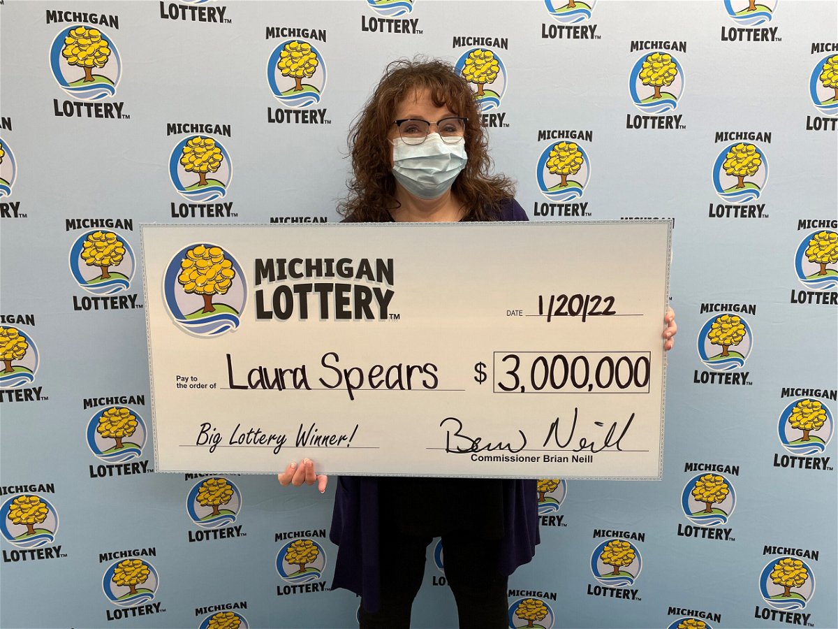<i>Michigan Lottery</i><br/>Laura Spears found a $3 million lottery prize in her email spam folder.