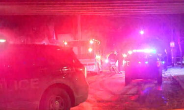 Emergency personnel respond after a Milwaukee County sheriff's deputy was shot.