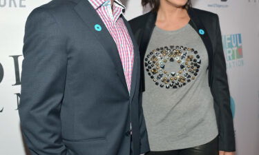 Christopher Meloni and Mariska Hargitay in 2013 and Hargitay says their "SVU" characters may finally get together on screen.