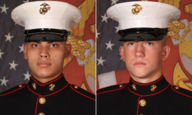 Lance Cpl. Jonathan E. Gierke (left)