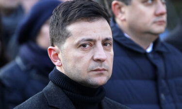 A group of seven US senators met on Monday with Ukrainian President Volodymyr Zelensky in the capital of Kyiv amid the looming threat of a potential Russian invasion of the country.