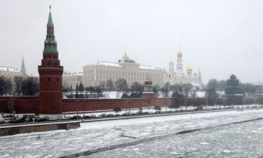 The United States has identified Russian elites who will be sanctioned if Putin invades Ukraine. Pictured is the Grand Kremlin Palace.