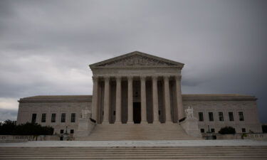 A view of the Supreme Court on Thursday morning