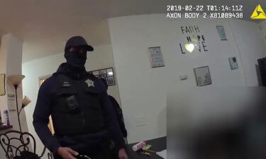 Police body cameras recorded footage from the mistaken raid of Anjanette Young's home in Chicago on February 21