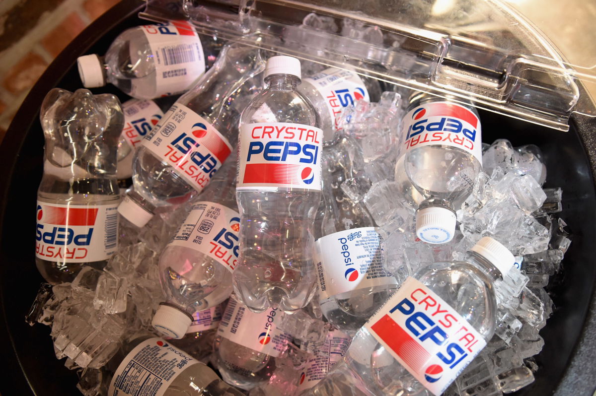 <i>Bryan Bedder/Crystal Pepsi/Getty Images</i><br/>Crystal Pepsi turns 30 years old.
