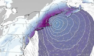 The path of a weekend nor'easter is becoming clearer as 75 million people from the Southeast to New England may face dangerous heavy snow and winds approaching hurricane intensity with the potential to knock out power