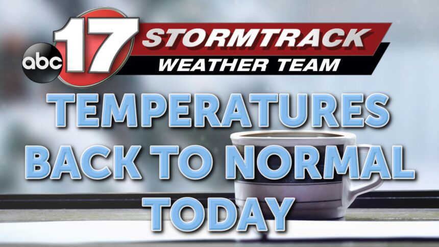 temps back to normal