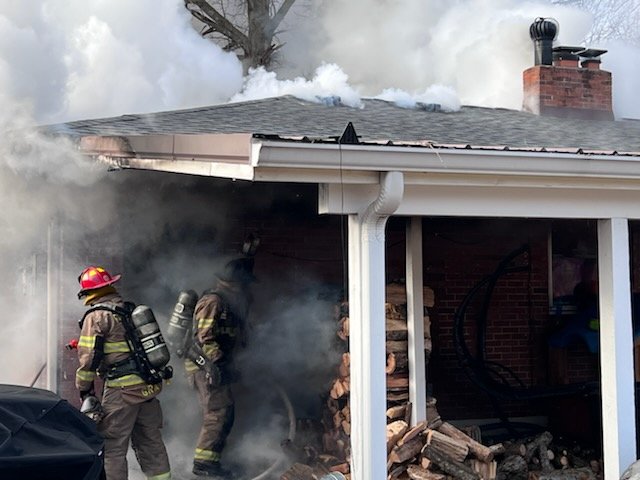 The Fulton Fire Department responded to a house fire in the 700 block of Hollyhuck Drive on Wednesday, Feb. 23, 2022. Investigators ruled the cause of the fire as accidental. 