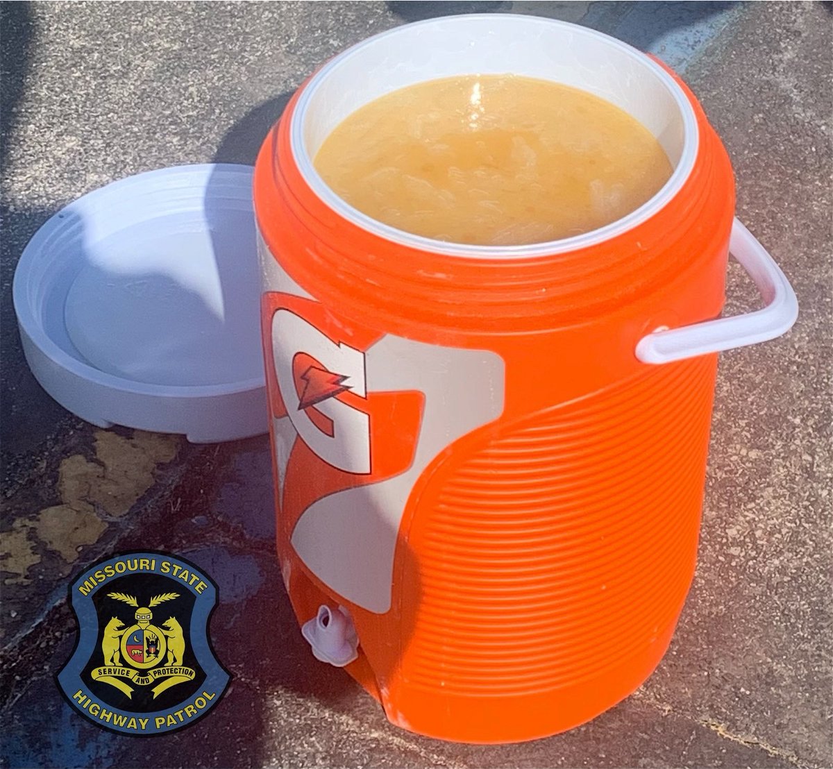 The Missouri State Highway Patrol says troopers recovered 30 pounds of meth during a traffic stop in Montgomery County on Monday, Feb. 21, 2022. Troopers said the drugs were found hidden inside of a portable cooler. 
