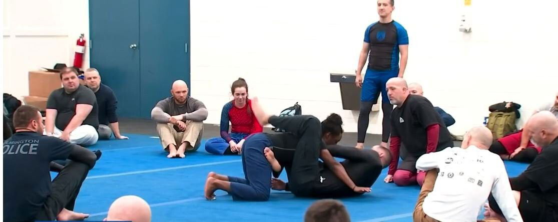 <i>WGCL</i><br/>Law enforcement officers from six states are gathering to learn how to use Brazilian Jiu-Jitsu