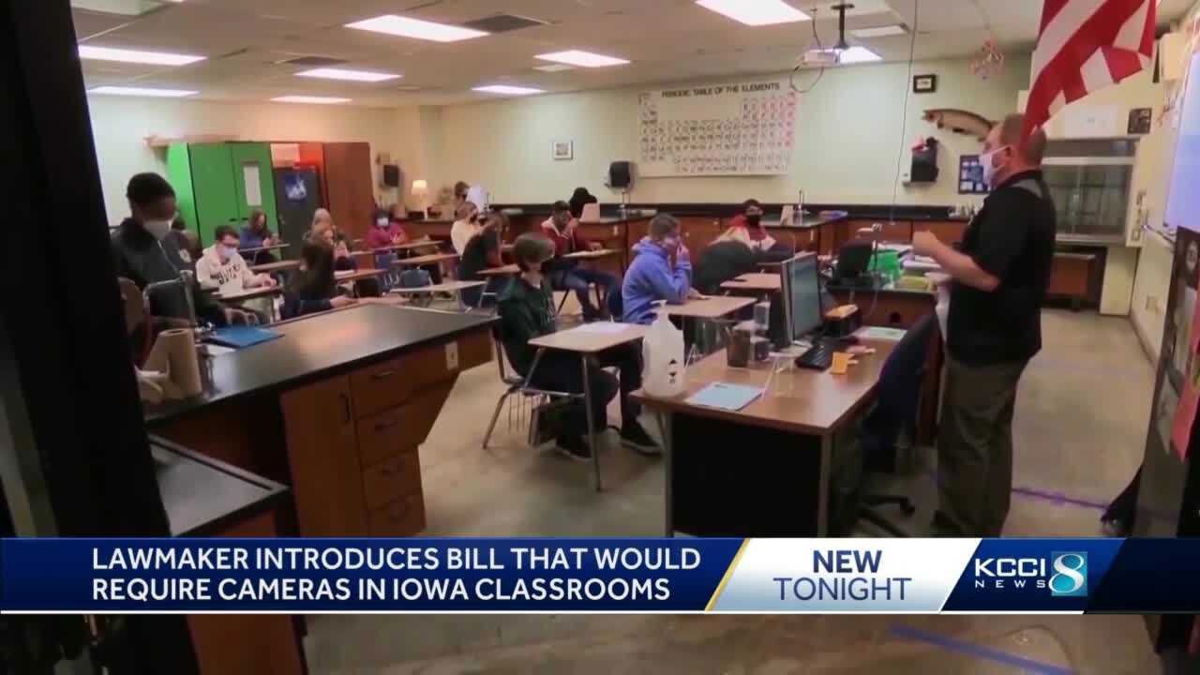 <i>KCCI</i><br/>An Iowa lawmaker is calling for cameras to be placed in all Iowa classrooms.