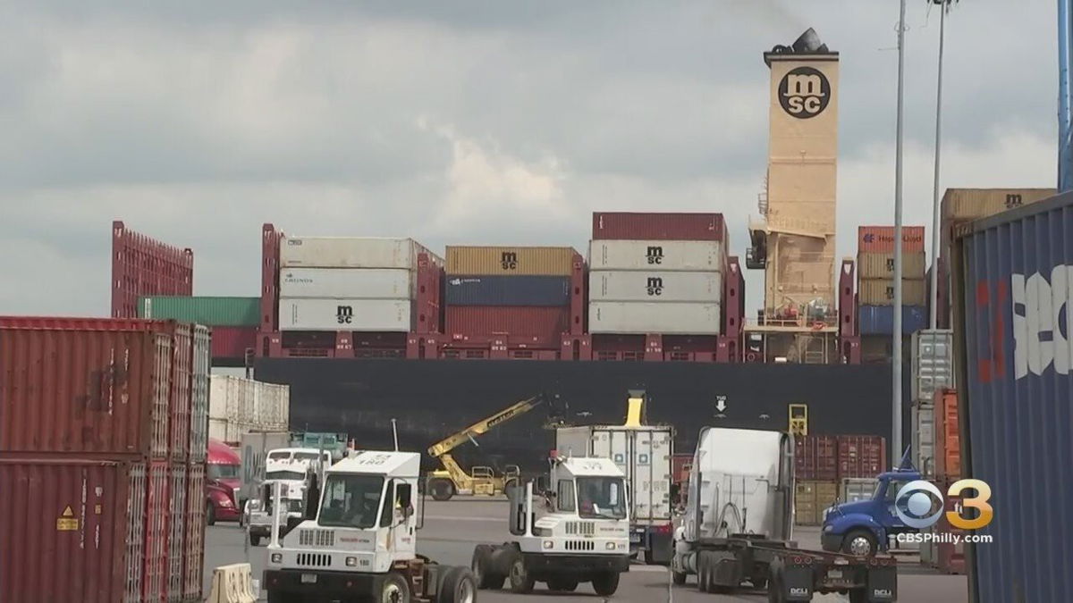 <i>KYW</i><br/>Pennsylvania Gov. Tom Wolf announced a  $246 million state investment into the Port of Philadelphia.