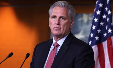 House Minority Leader Kevin McCarthy faces pressure to oust Rep. LizCheney in her primary. McCarthy is seen here at the Capitol building on July 22