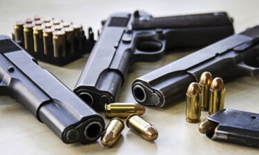 The study found that suicides accounted for most of the deaths by firearms.