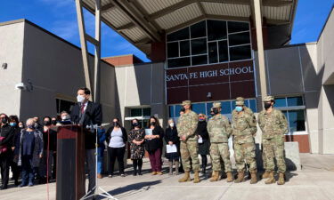 New Mexico Public Education Secretary Kurt Steinhaus announced an initiative in January to shore up public school substitute teaching on a voluntary basis with National Guard troops and state bureaucrats in Santa Fe.