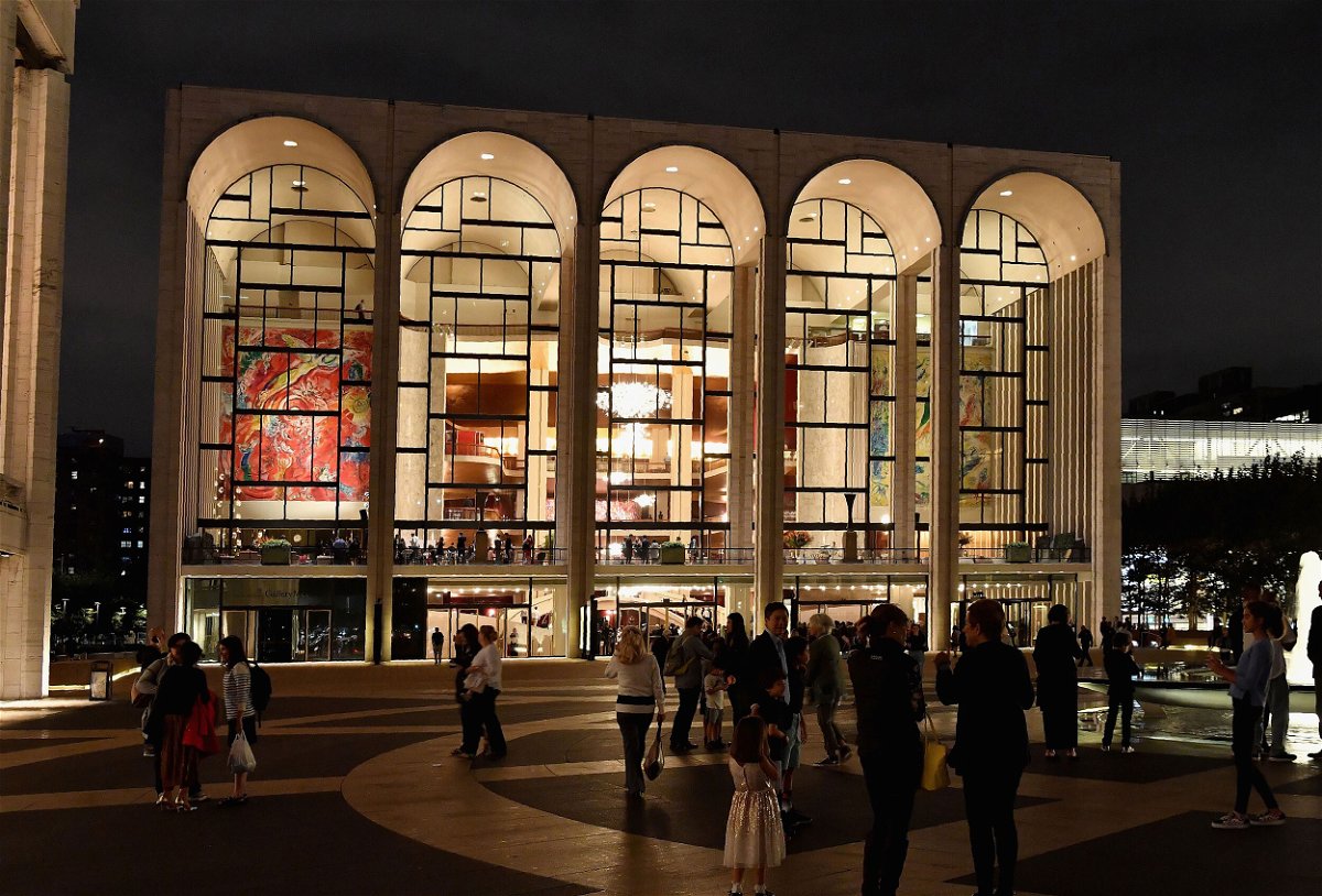 <i>Angela Weiss/AFP/Getty Images</i><br/>The Metropolitan Opera in New York won't work with artists who support Russian President Vladimir Putin