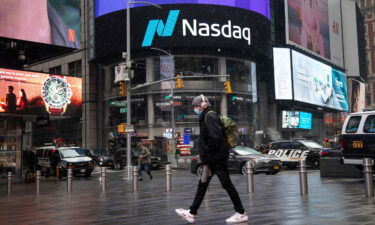 The US is about to get its first Chinese IPO in months. Pictured is the Nasdaq MarketSite in New York