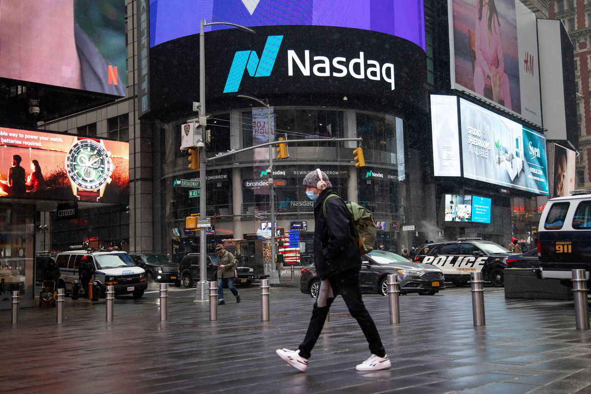 <i>Michael Nagle/Bloomberg/Getty Images</i><br/>The US is about to get its first Chinese IPO in months. Pictured is the Nasdaq MarketSite in New York