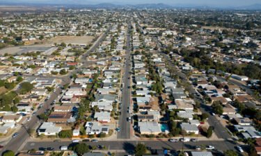 Single family homes line the streets of Clairemont on Tuesday