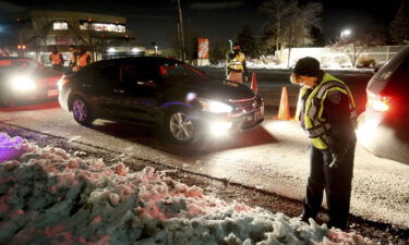 The Unified Police Department conducts an Administrative DUI checkpoint in Salt Lake City