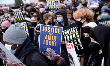 Students in Minnesota participate in a state-wide walkout demanding justice for Amir Locke.