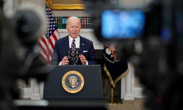 President Joe Biden told party leaders at the White House on Wednesday that he has approved a transfer of $15 million from the Democratic National Committee to help boost the efforts of the party's House and Senate campaign committees