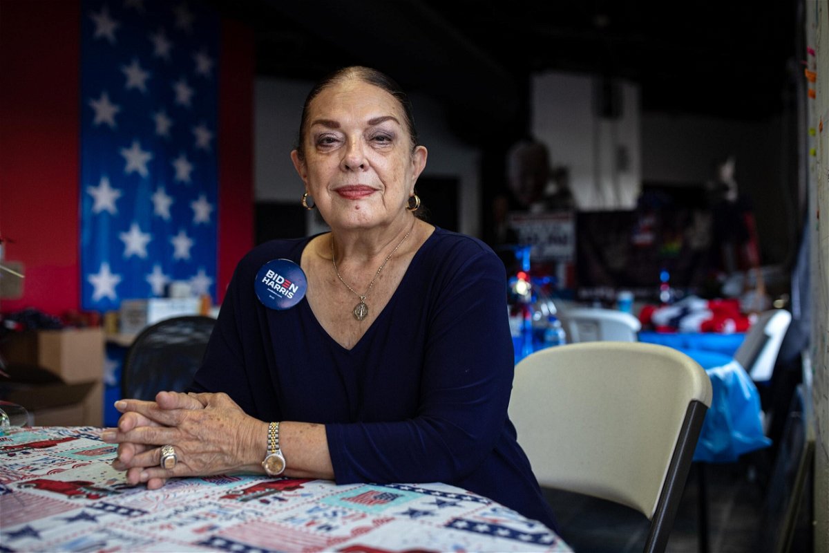 <i>Tamir Kalifa</i><br/>Webb County Democratic Party Chair Sylvia Bruni
