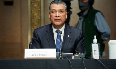 Sen. Alex Padilla (D-CA) introduces Xavier Becerra